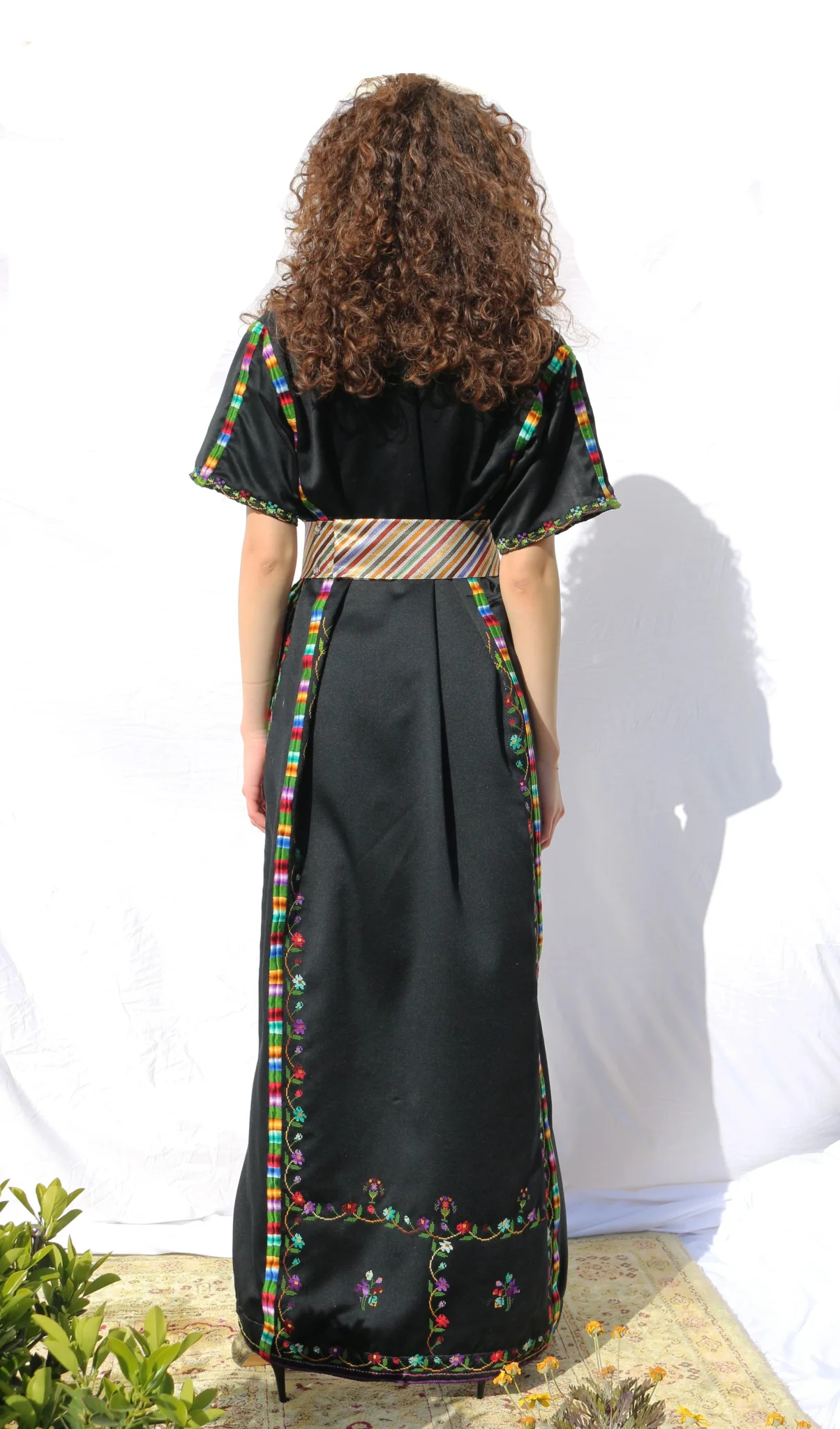 Nouf - Hand-Embroidered Dress - Image 5