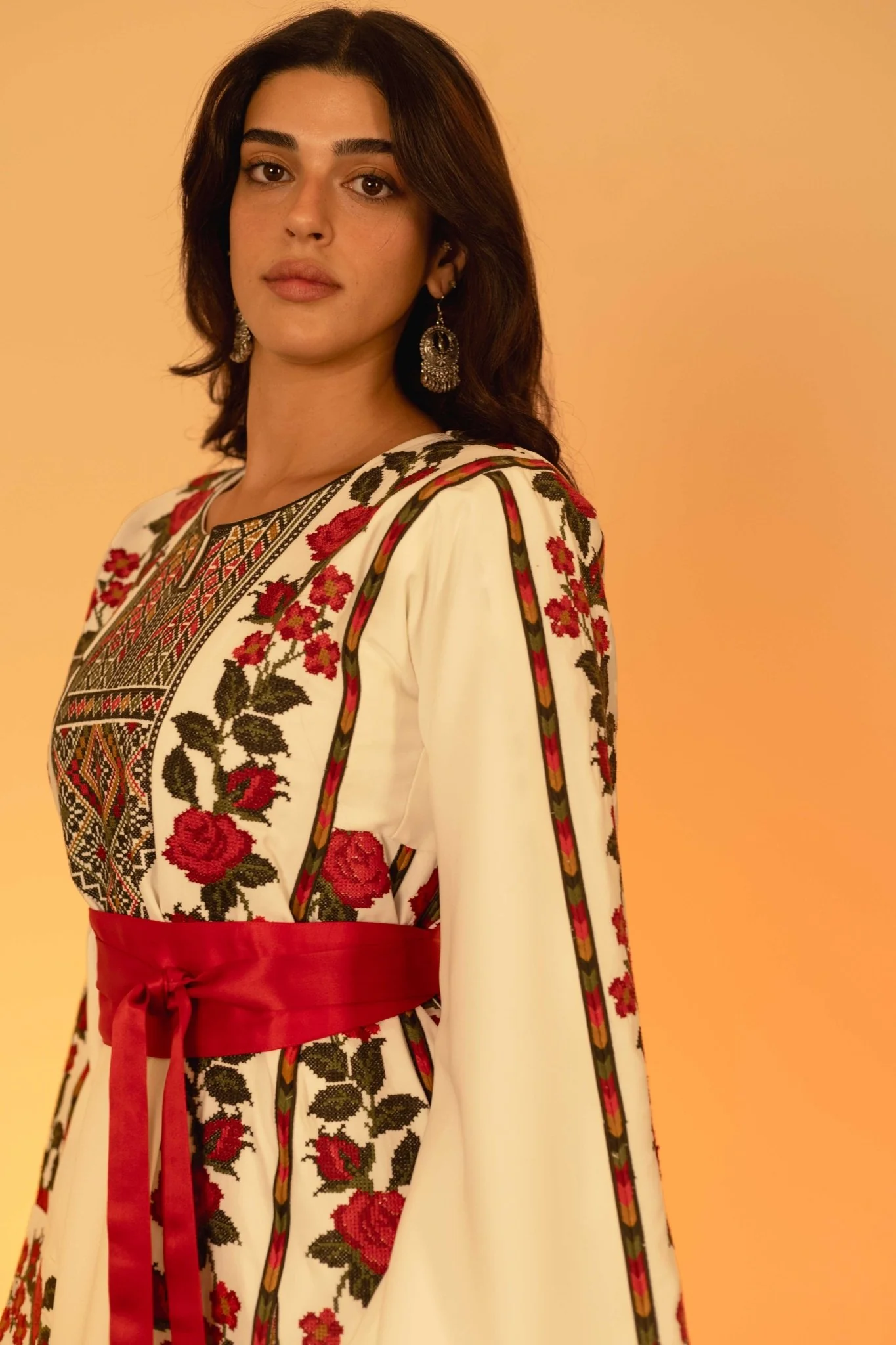 The Floral Palestinian Thobe - Image 11