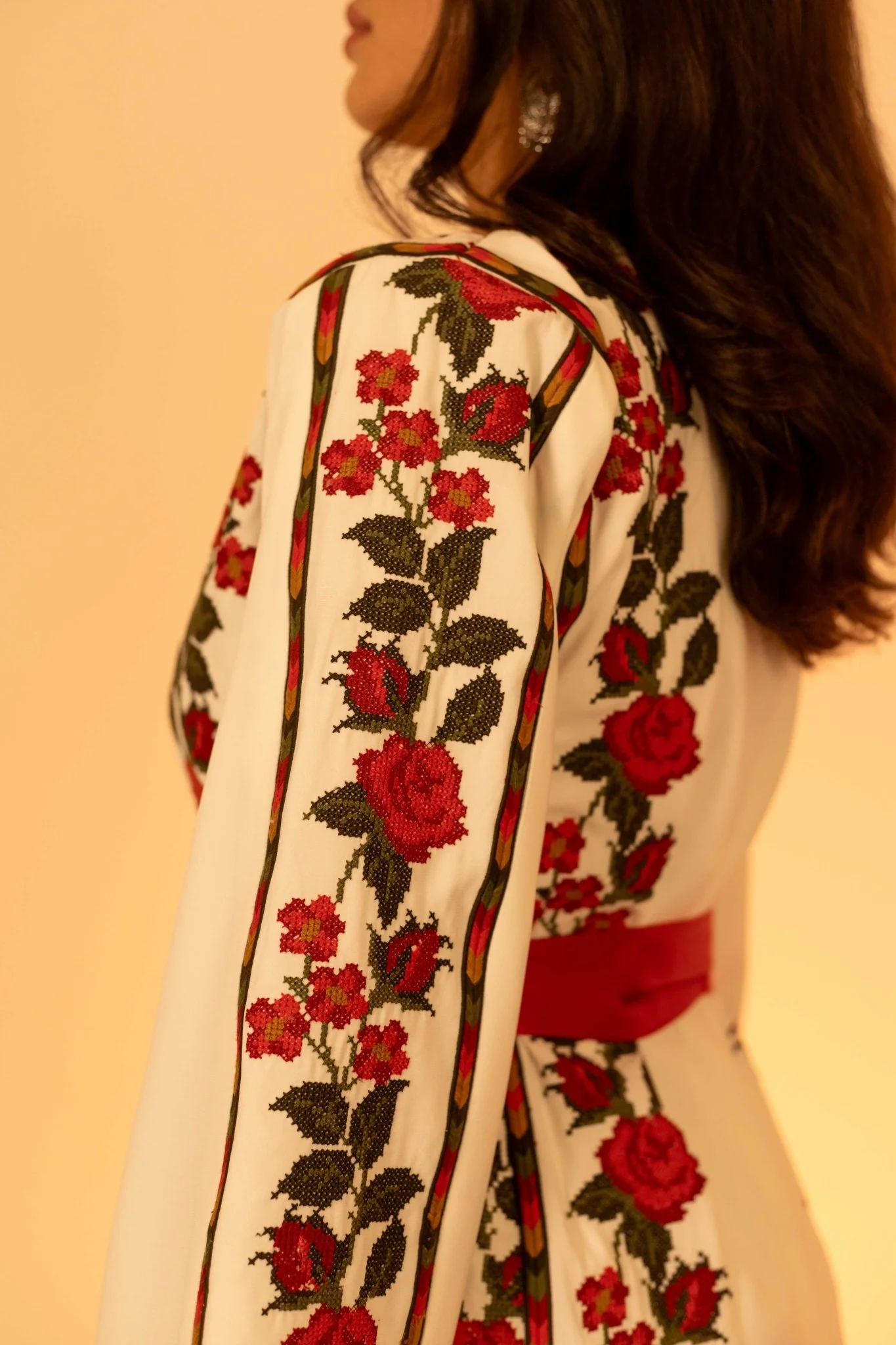 The Floral Palestinian Thobe - Image 12