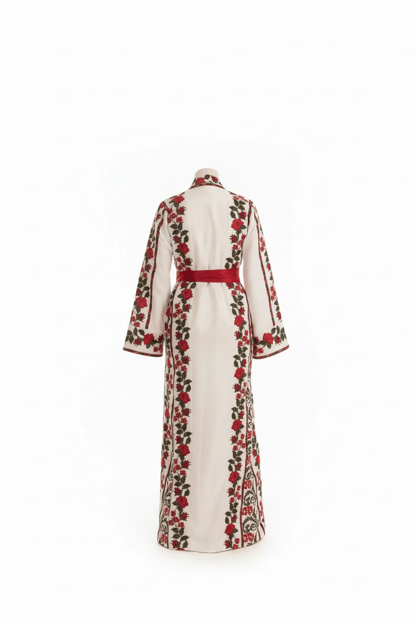 The Floral Palestinian Thobe - Image 3