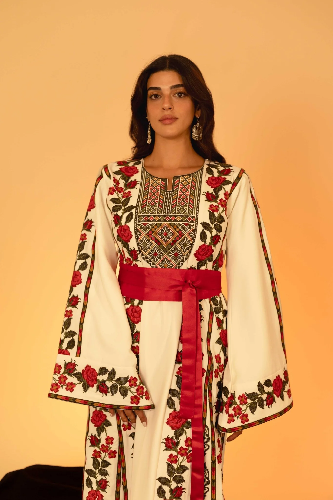 The Floral Palestinian Thobe - Image 9