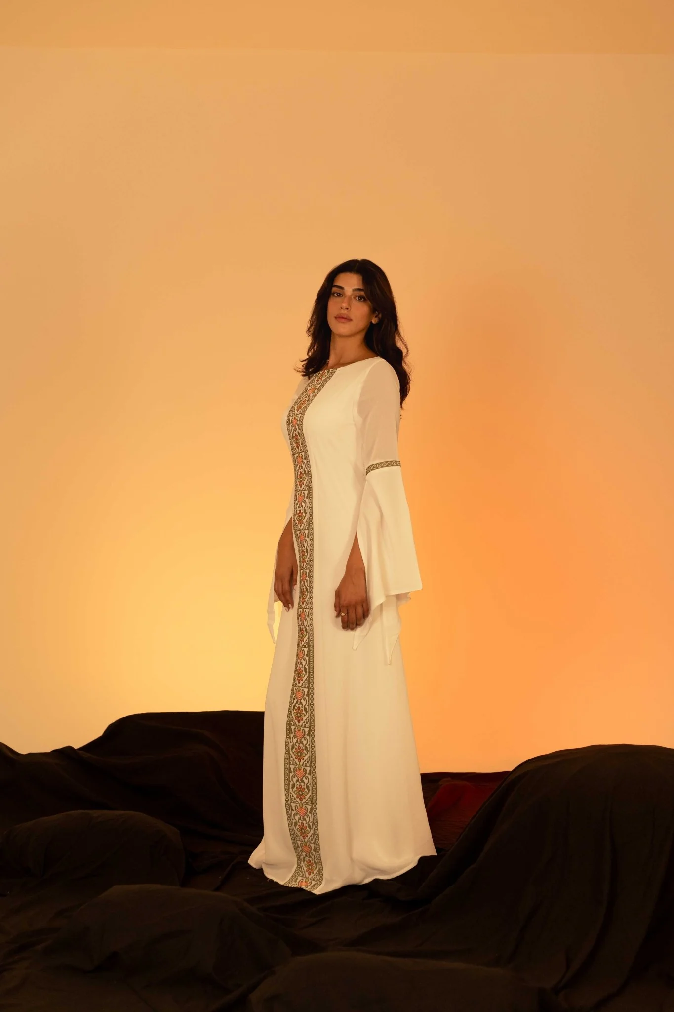 White Butterfly Dress - Image 14