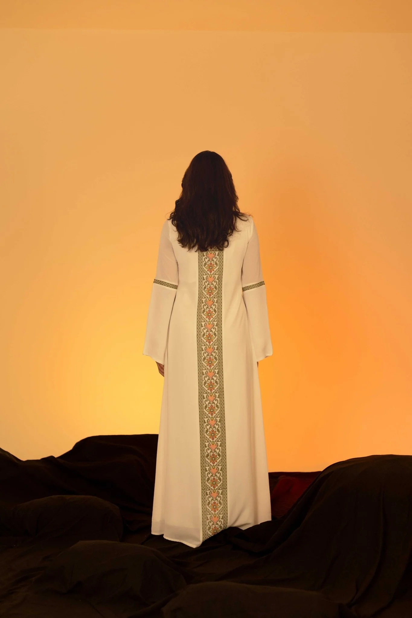 White Butterfly Dress - Image 15