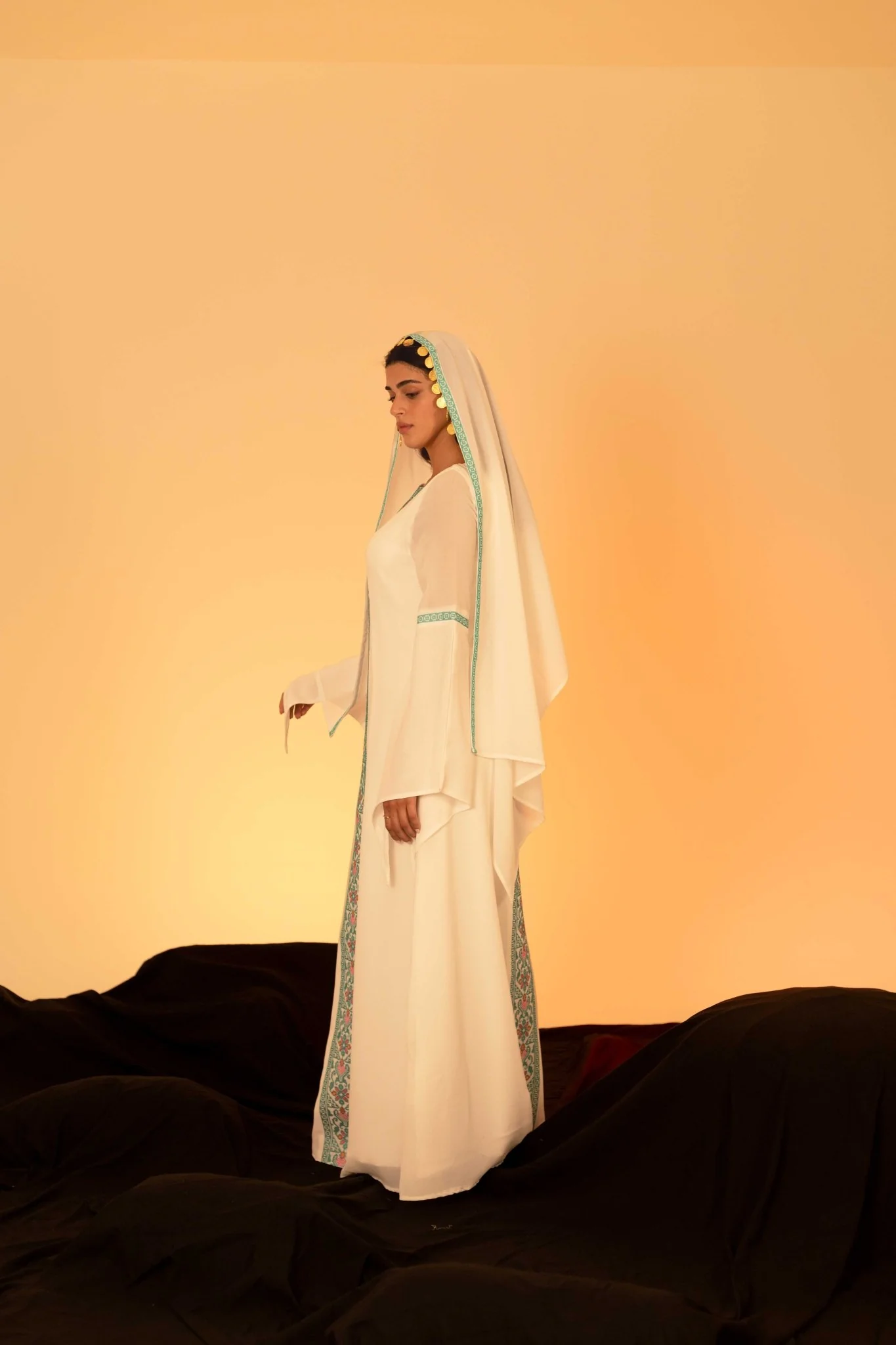 White Butterfly Dress - Image 19