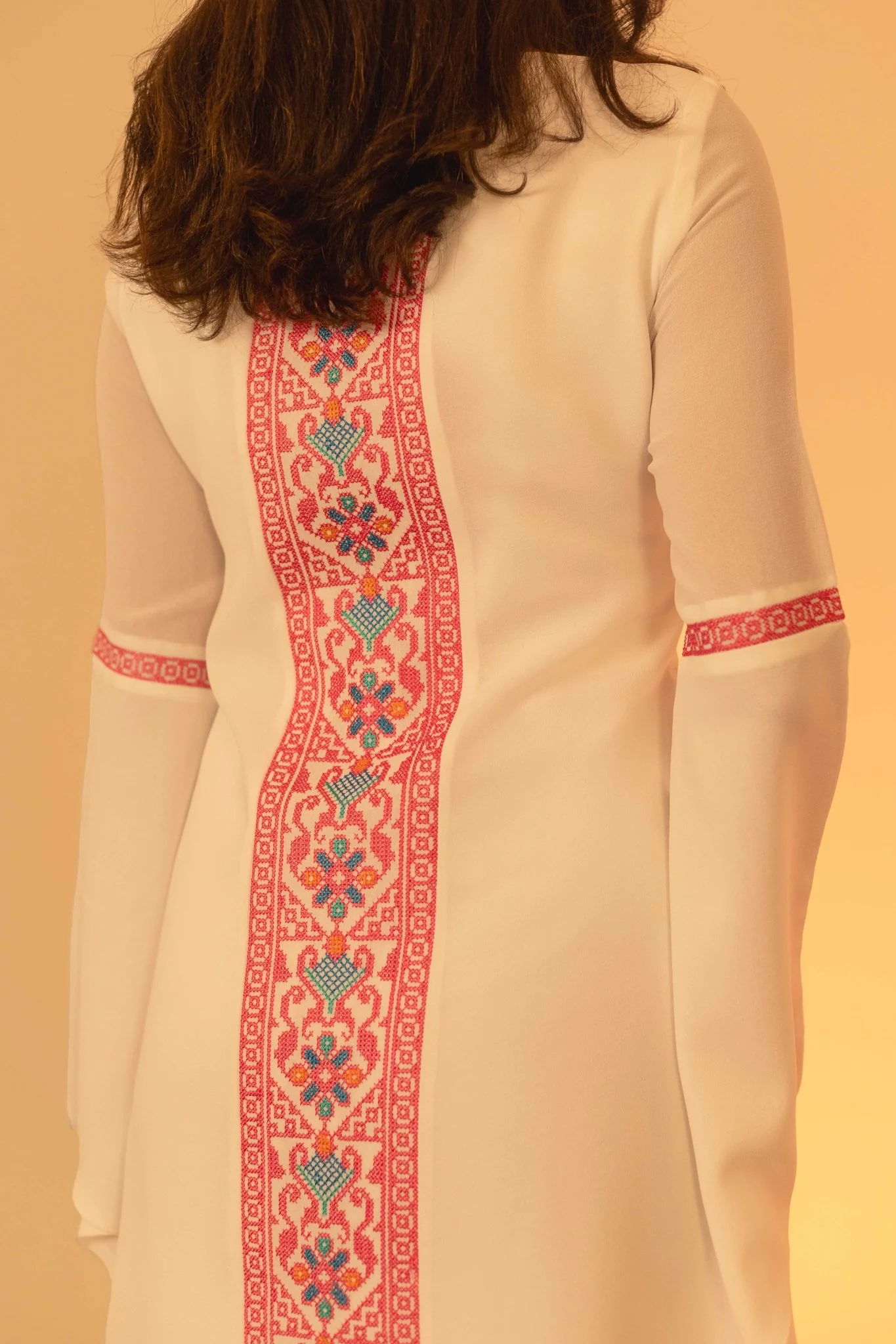 White Butterfly Dress - Image 20