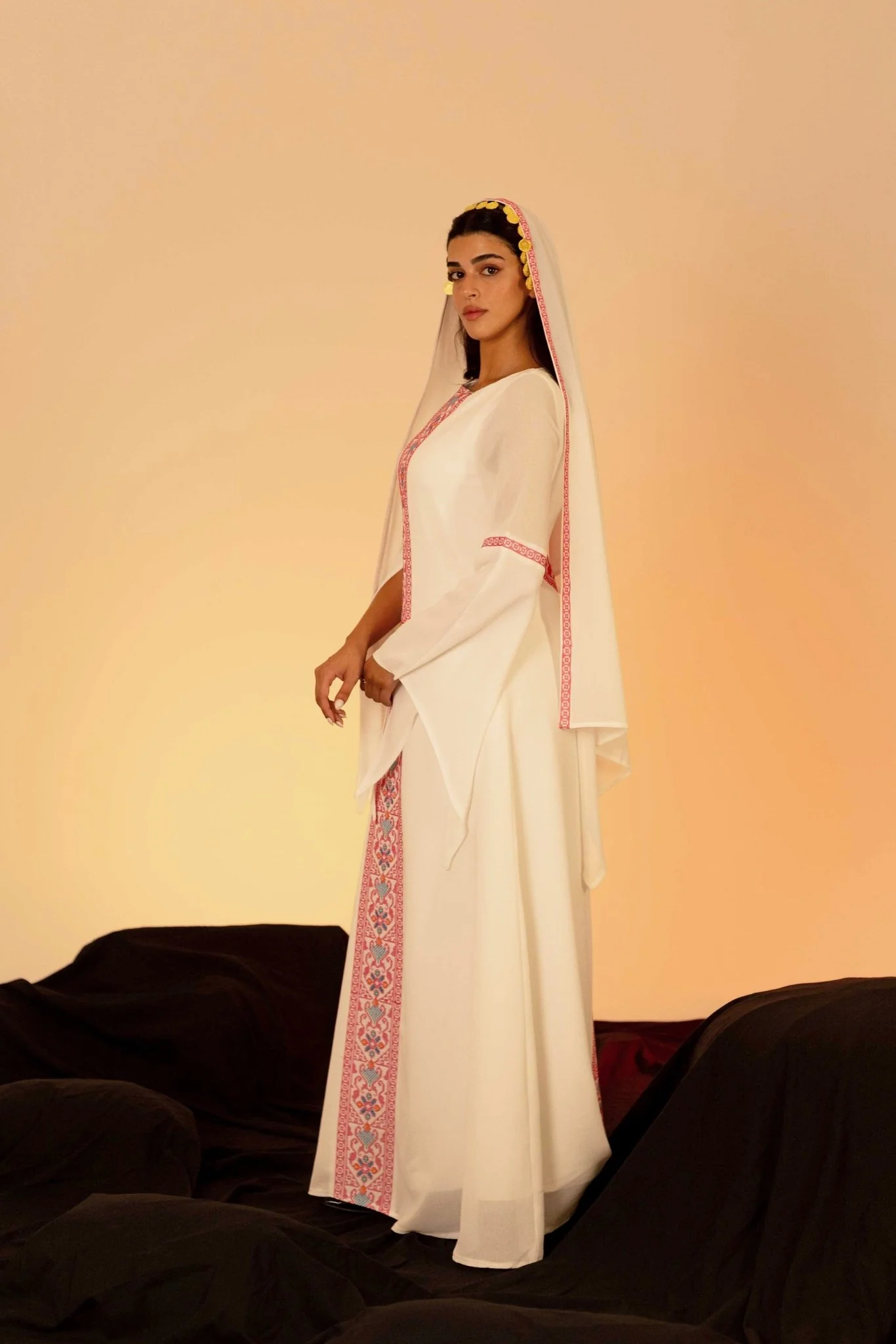 White Butterfly Dress - Image 22