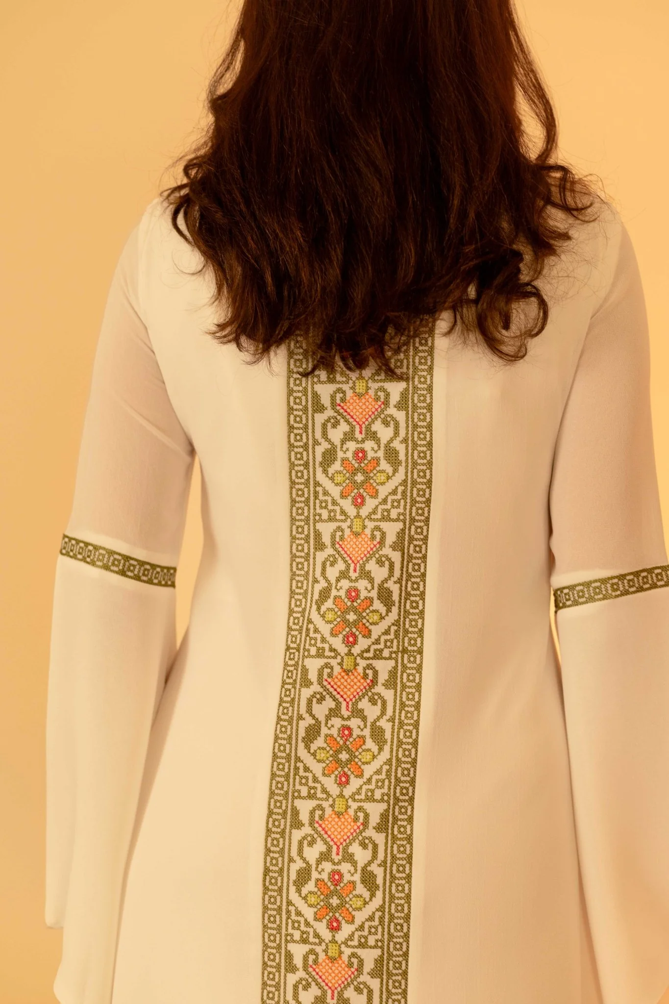 White Butterfly Dress - Image 23