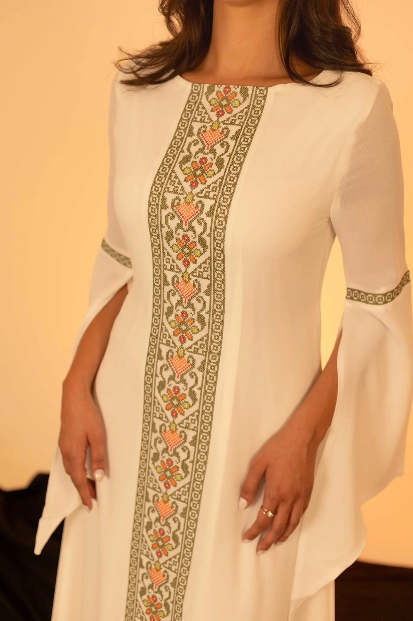 White Butterfly Dress - Image 24