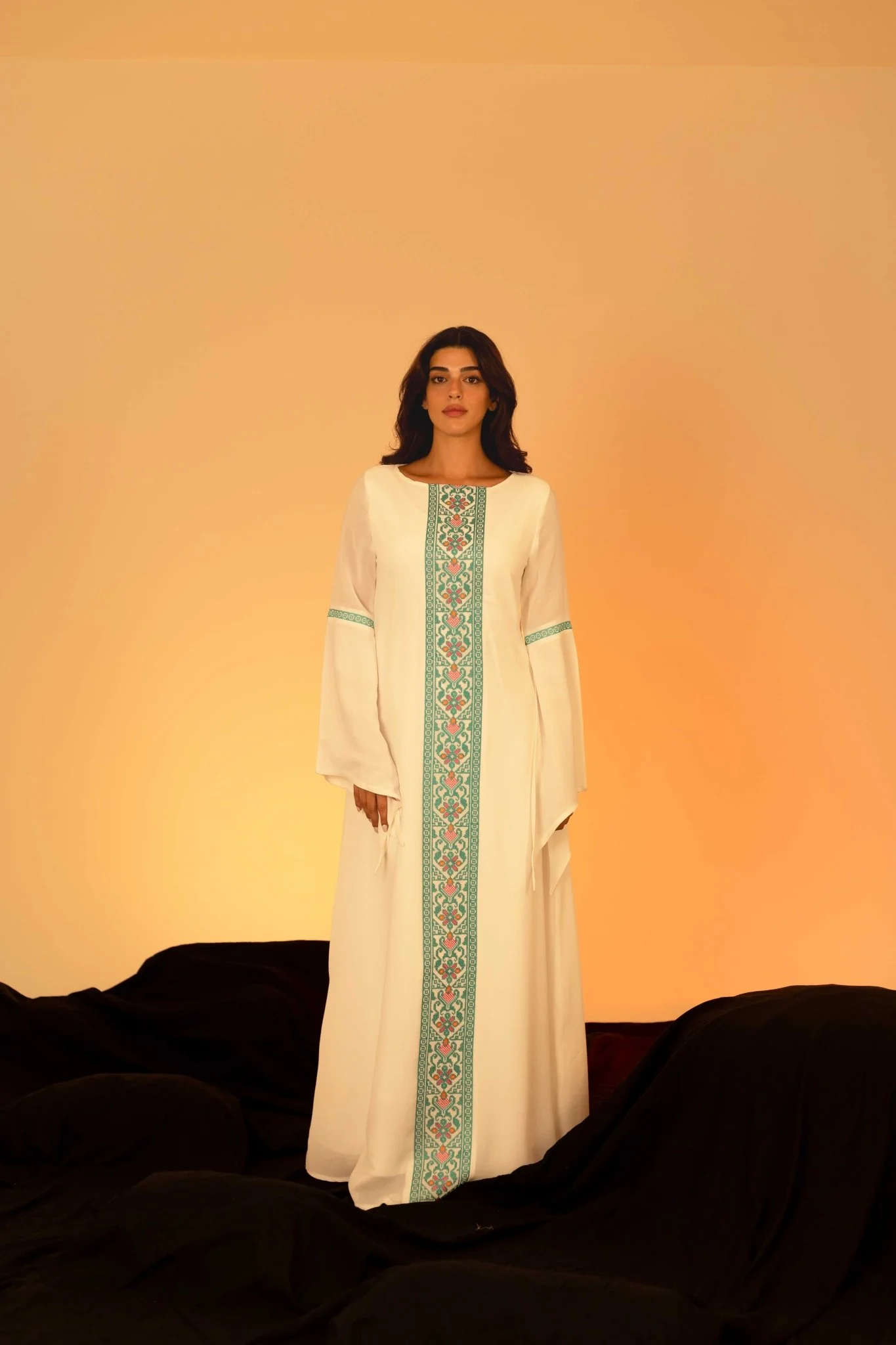 White Butterfly Dress - Image 3