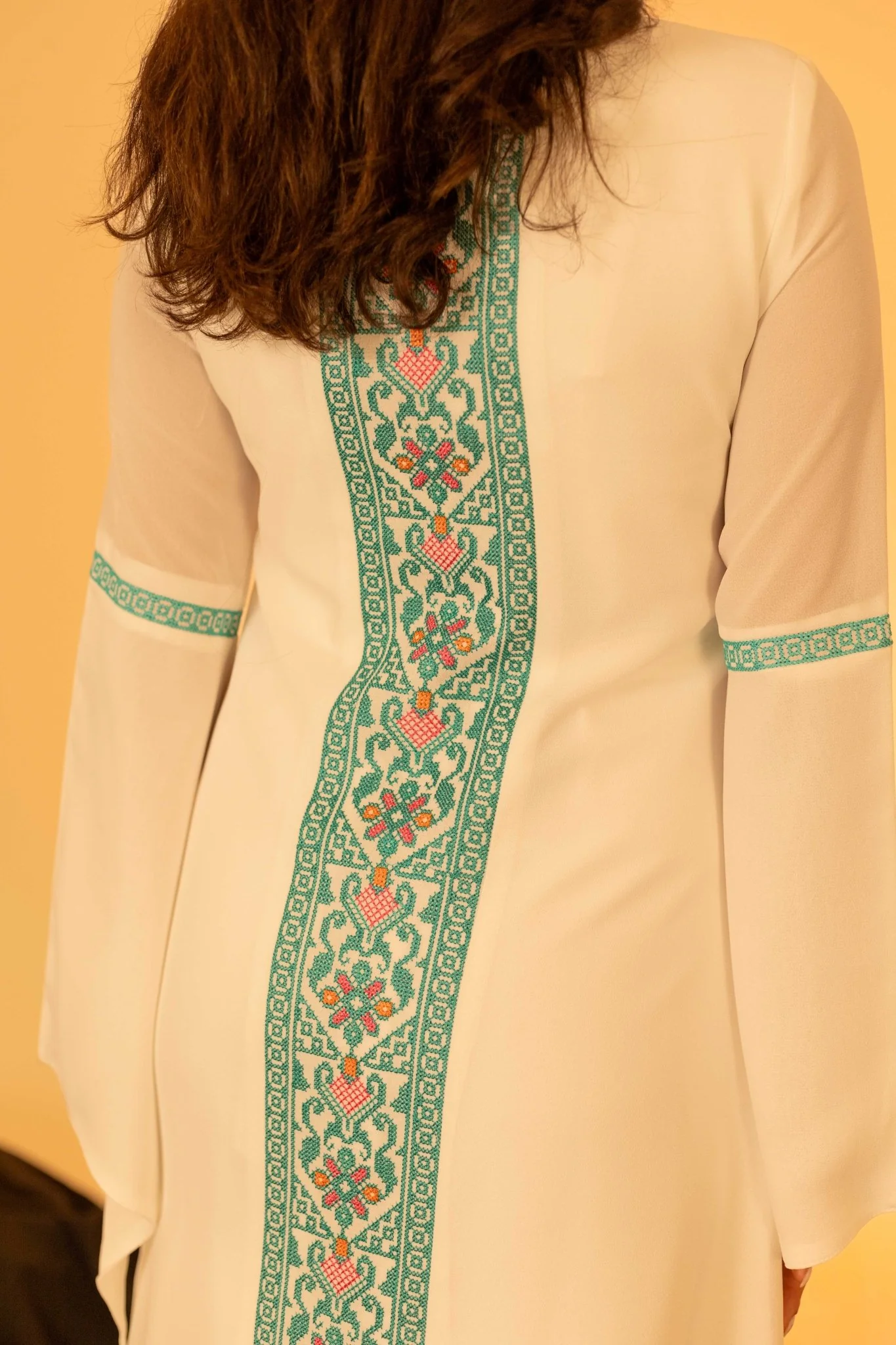 White Butterfly Dress - Image 5