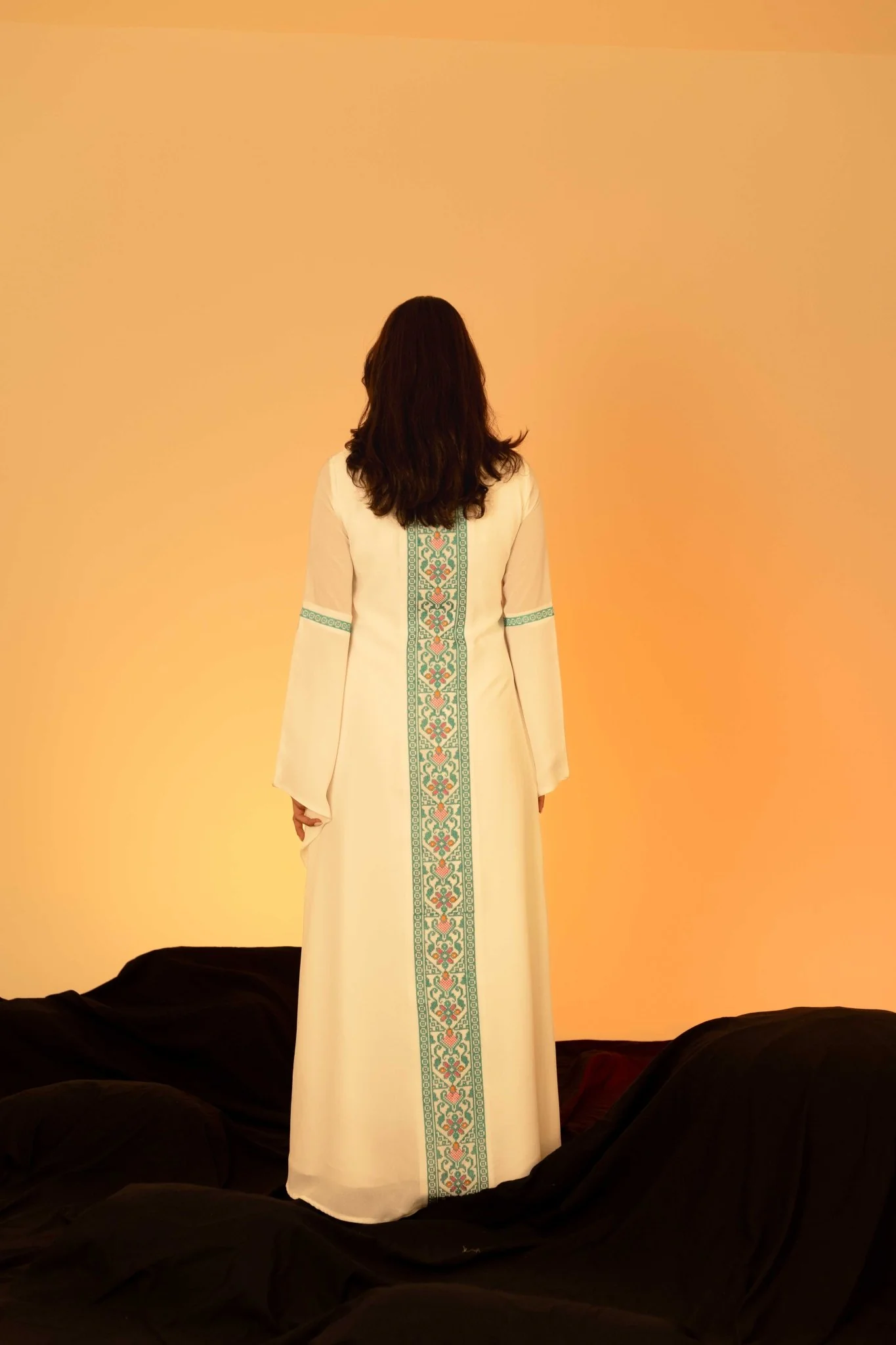 White Butterfly Dress - Image 6