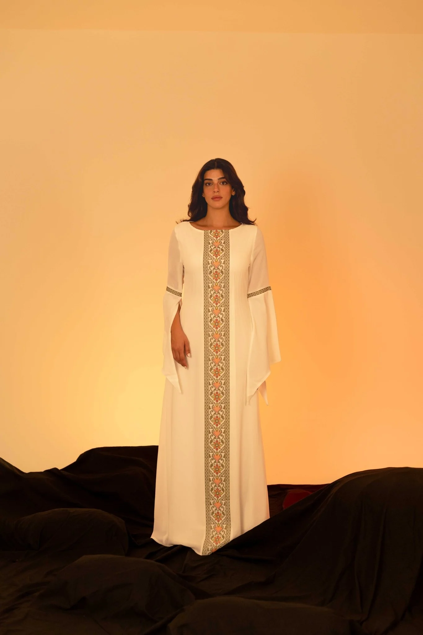 White Butterfly Dress - Image 8