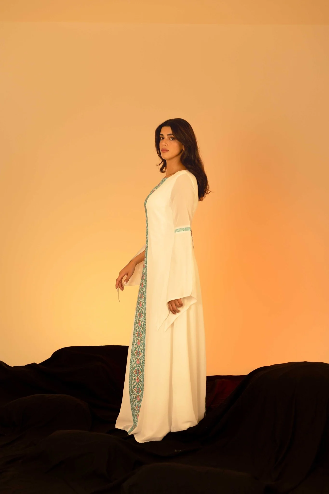 White Butterfly Dress - Image 9